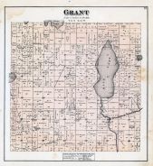 Grant Township, Rice Lake, Hess Lake, Blanche Lake, Newaygo County 1880